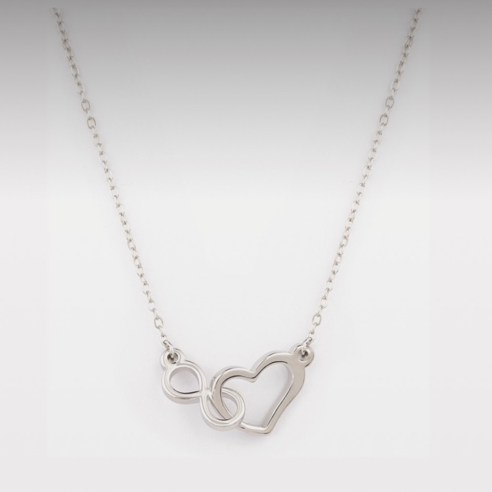 NEW Infinity Heart Necklace